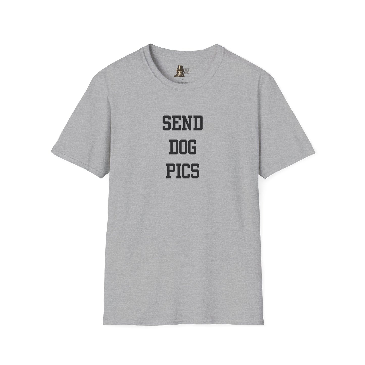 Send Dog Pics Men's T-Shirt