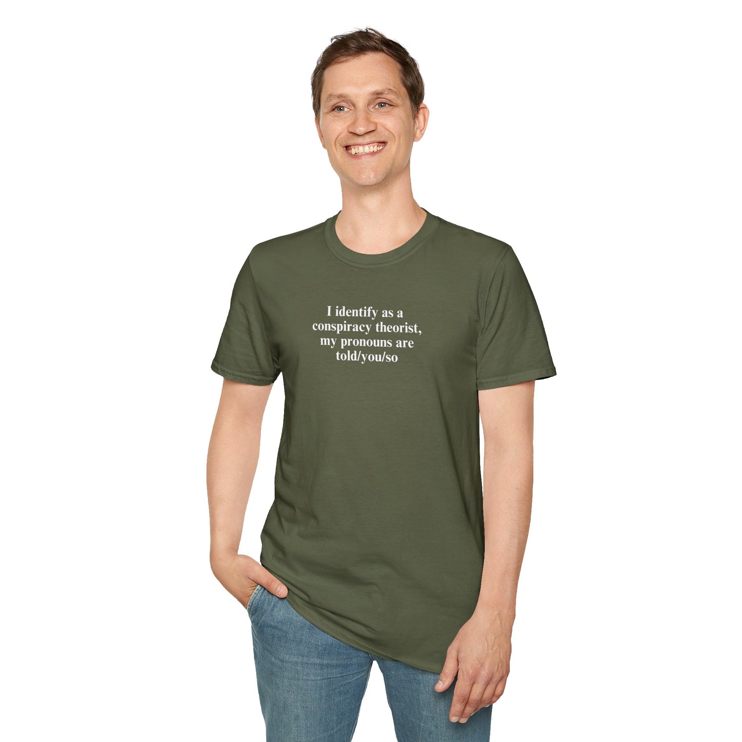 Conspiracy Theorist Men's T-Shirt