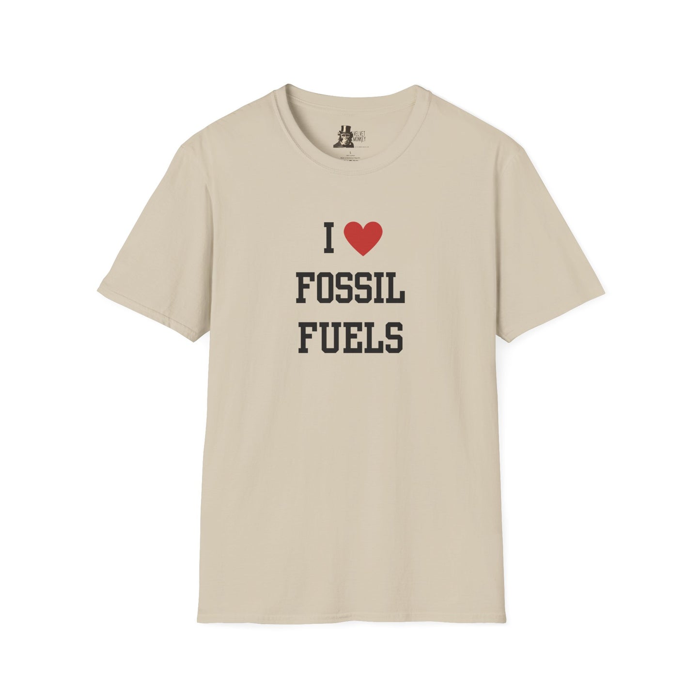 I ♥ Fossil Fuels Men's T-Shirt