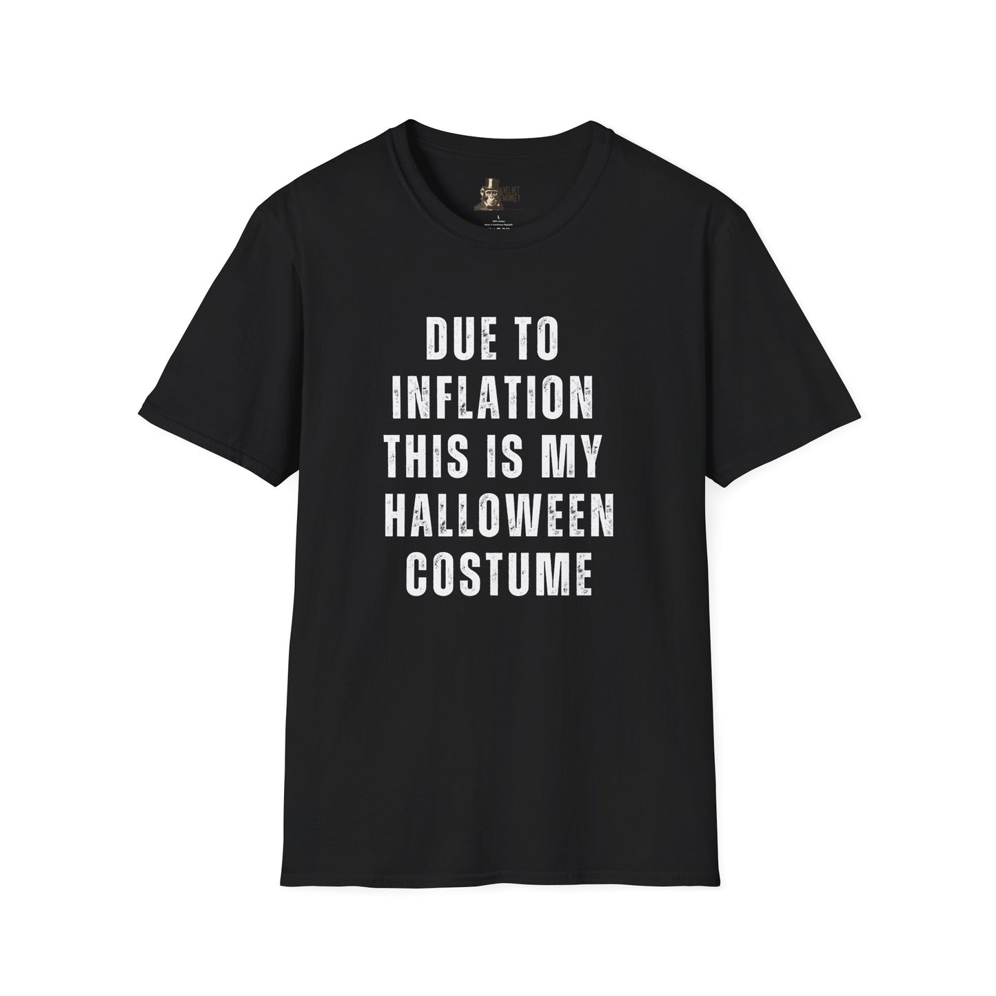 Due To Inflation This Is My Halloween Costume Men's Halloween T-Shirt