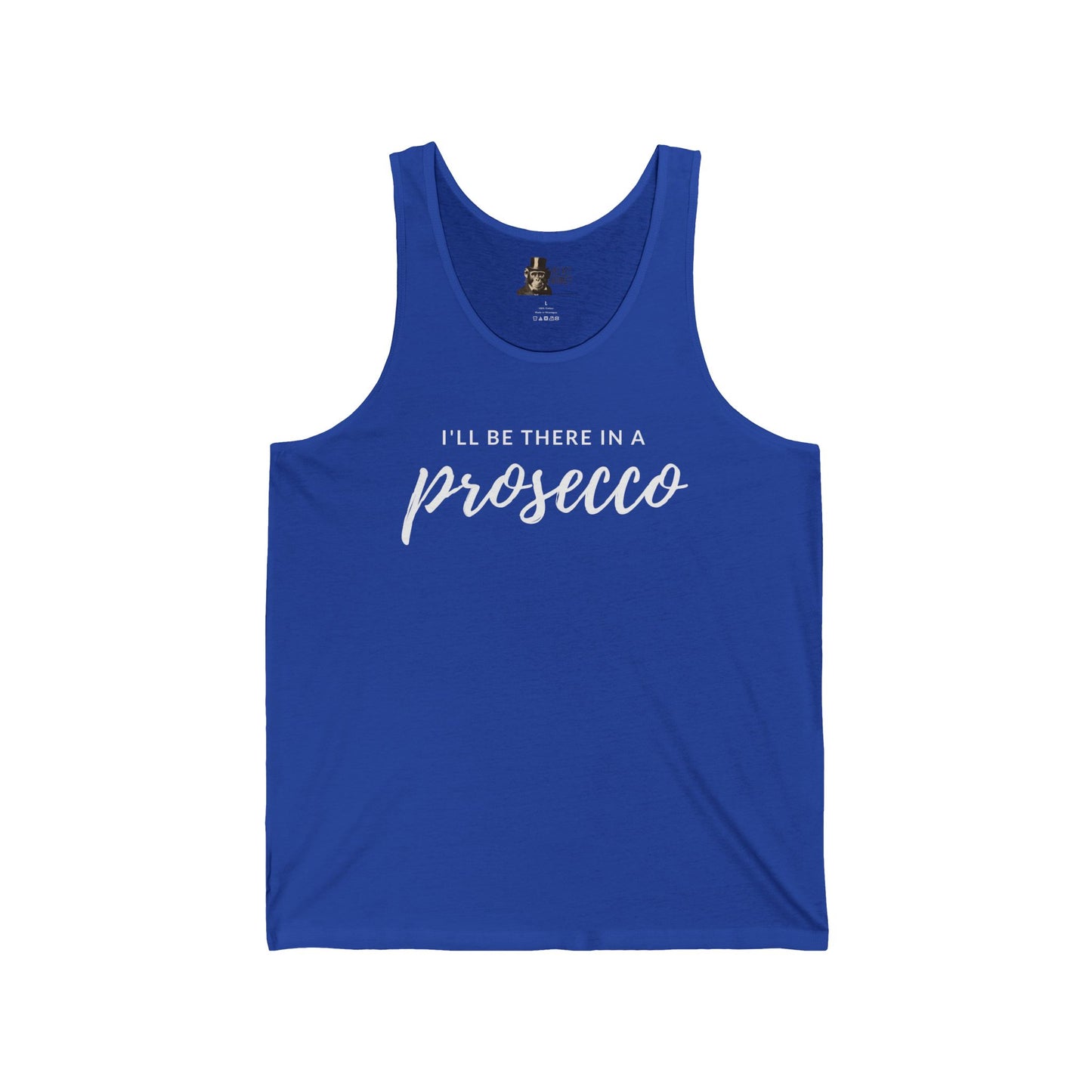 I'll Be There in a Prosecco Women's Tank