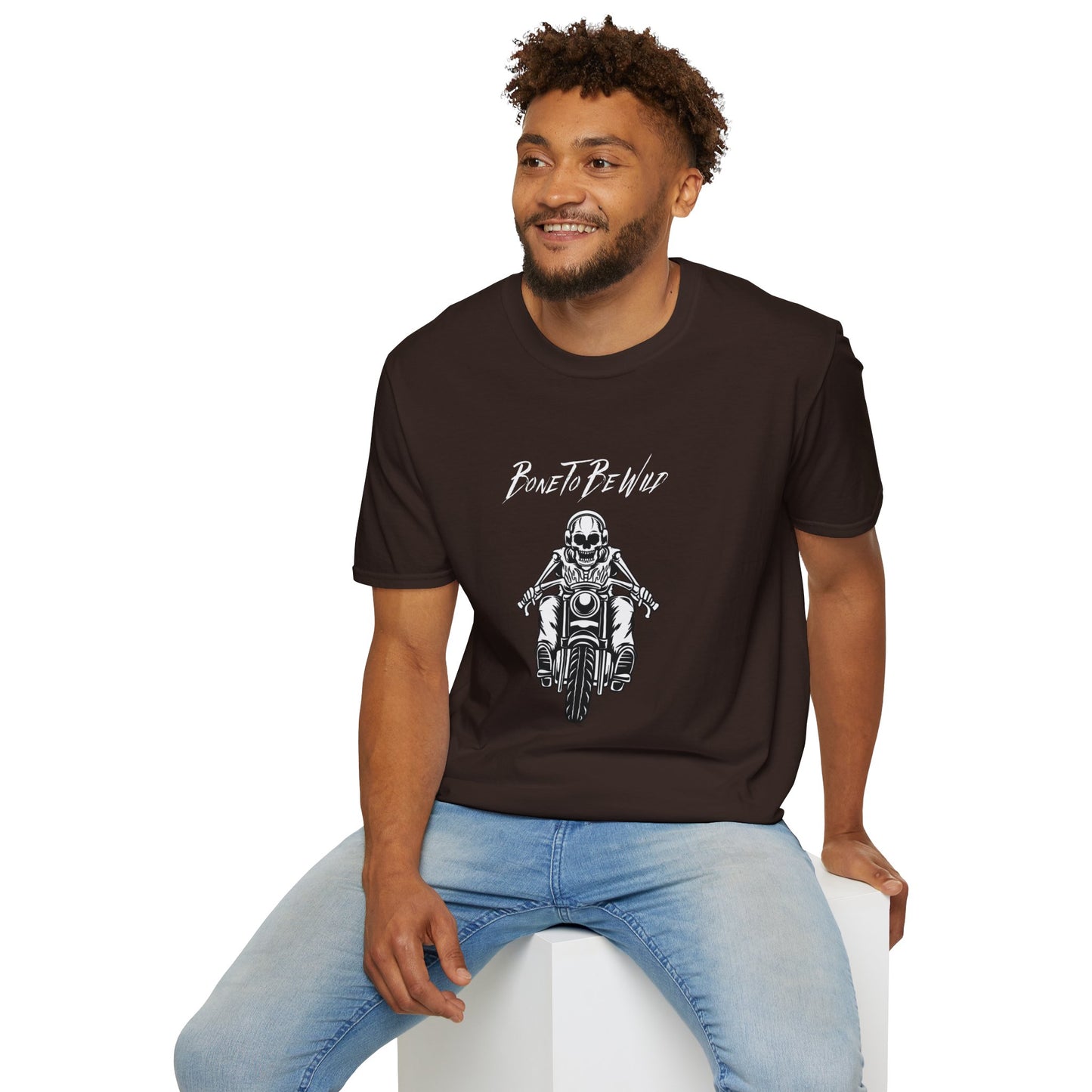 Bone To Be Wild Men's Halloween T-Shirt