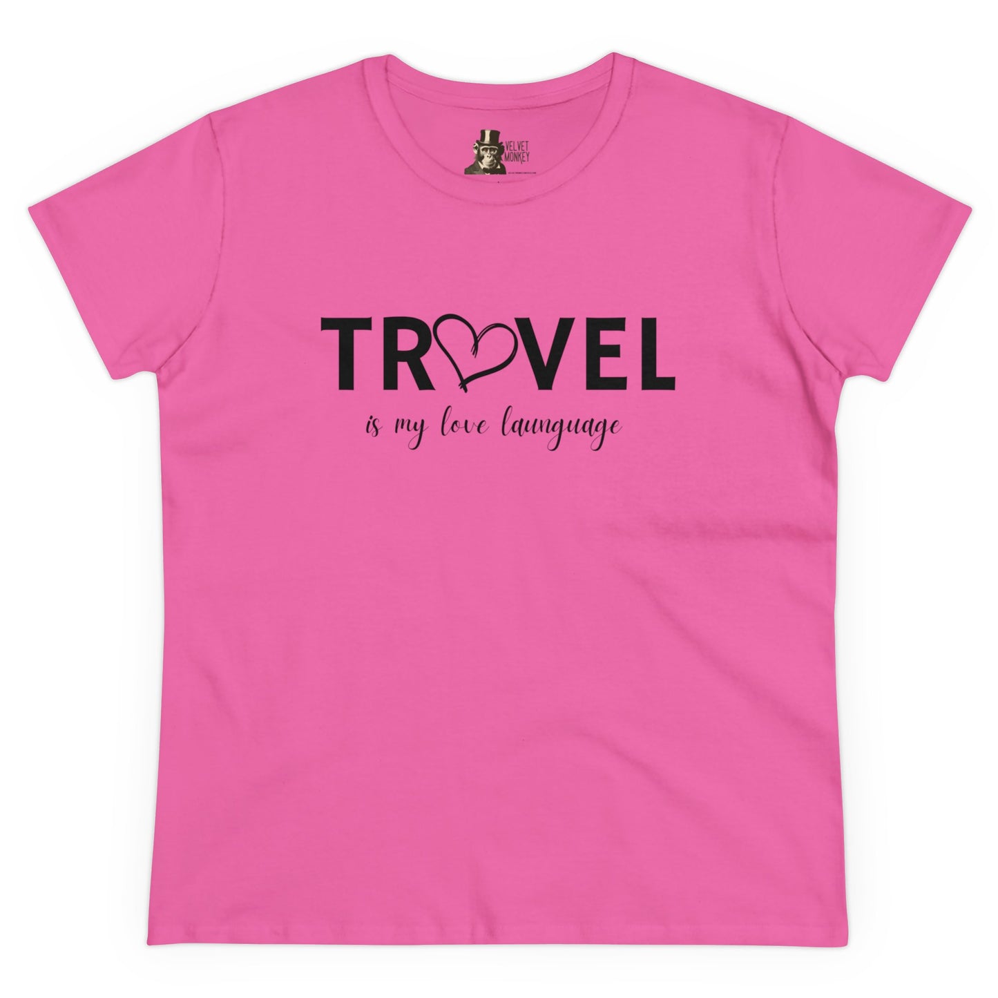 Travel Is My Love Language Women's Tee