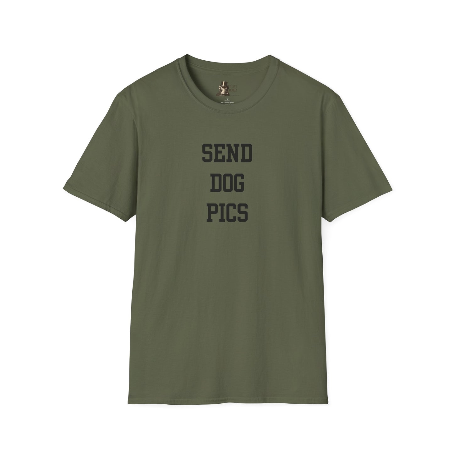 Send Dog Pics Men's T-Shirt