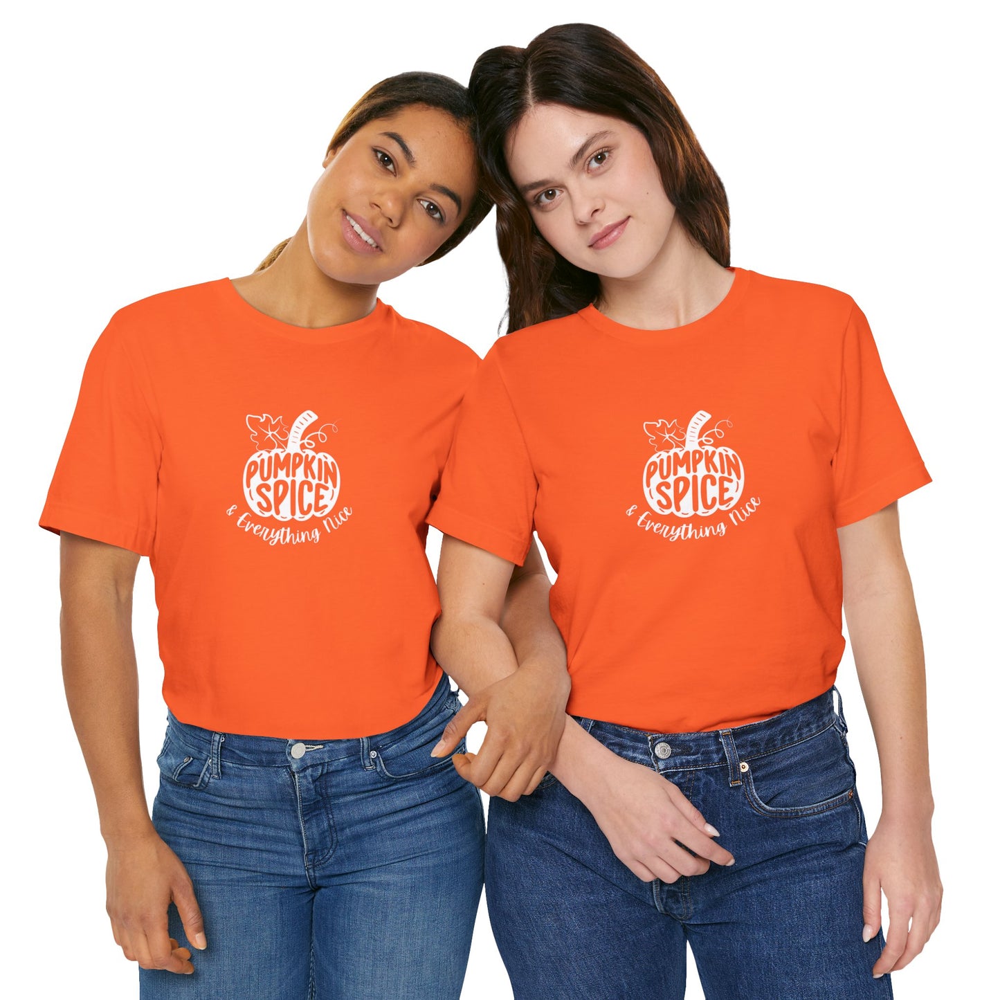 Pumpkin Spice & Everything Nice Women's Halloween Tee