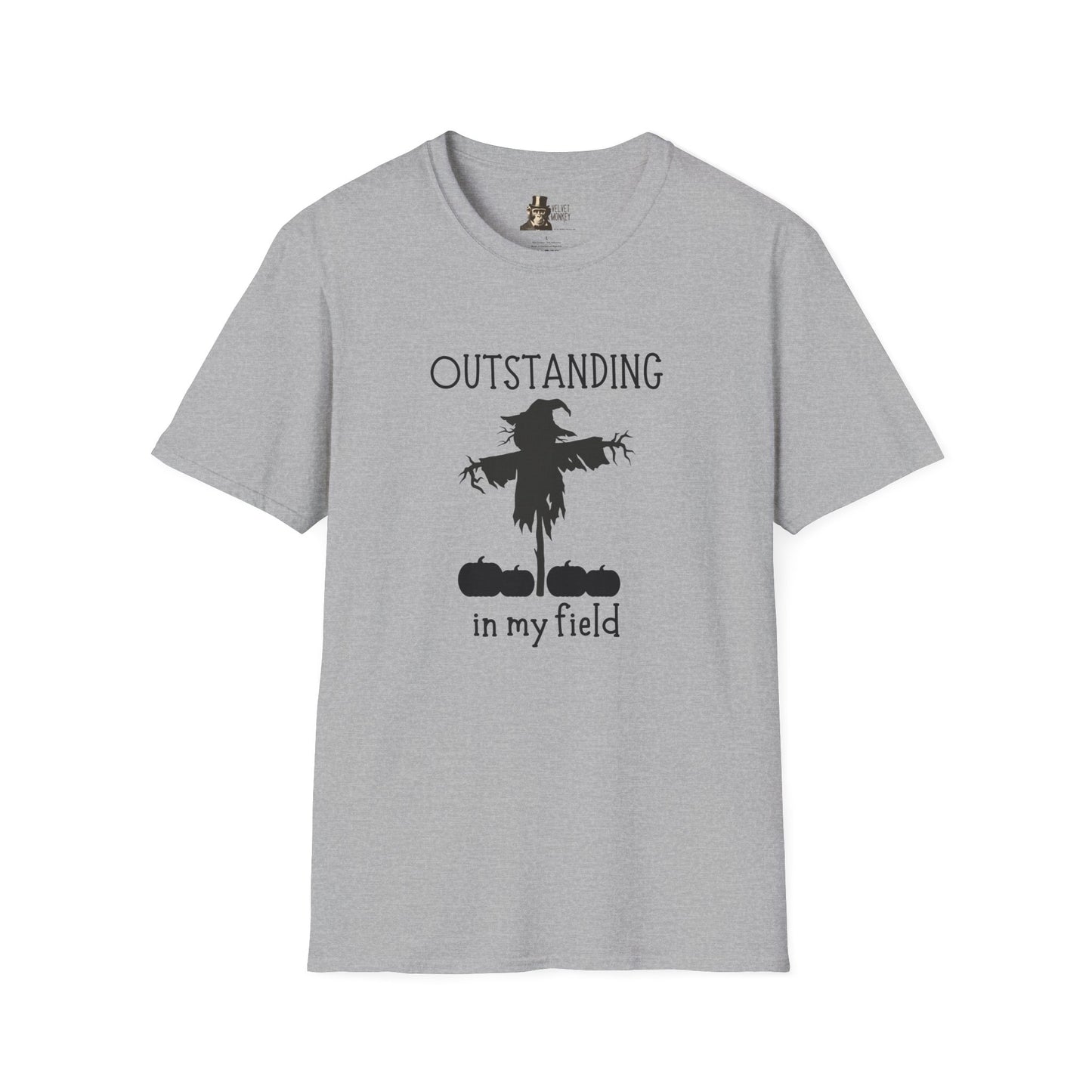 Outstanding In My Field Men's Halloween T-Shirt