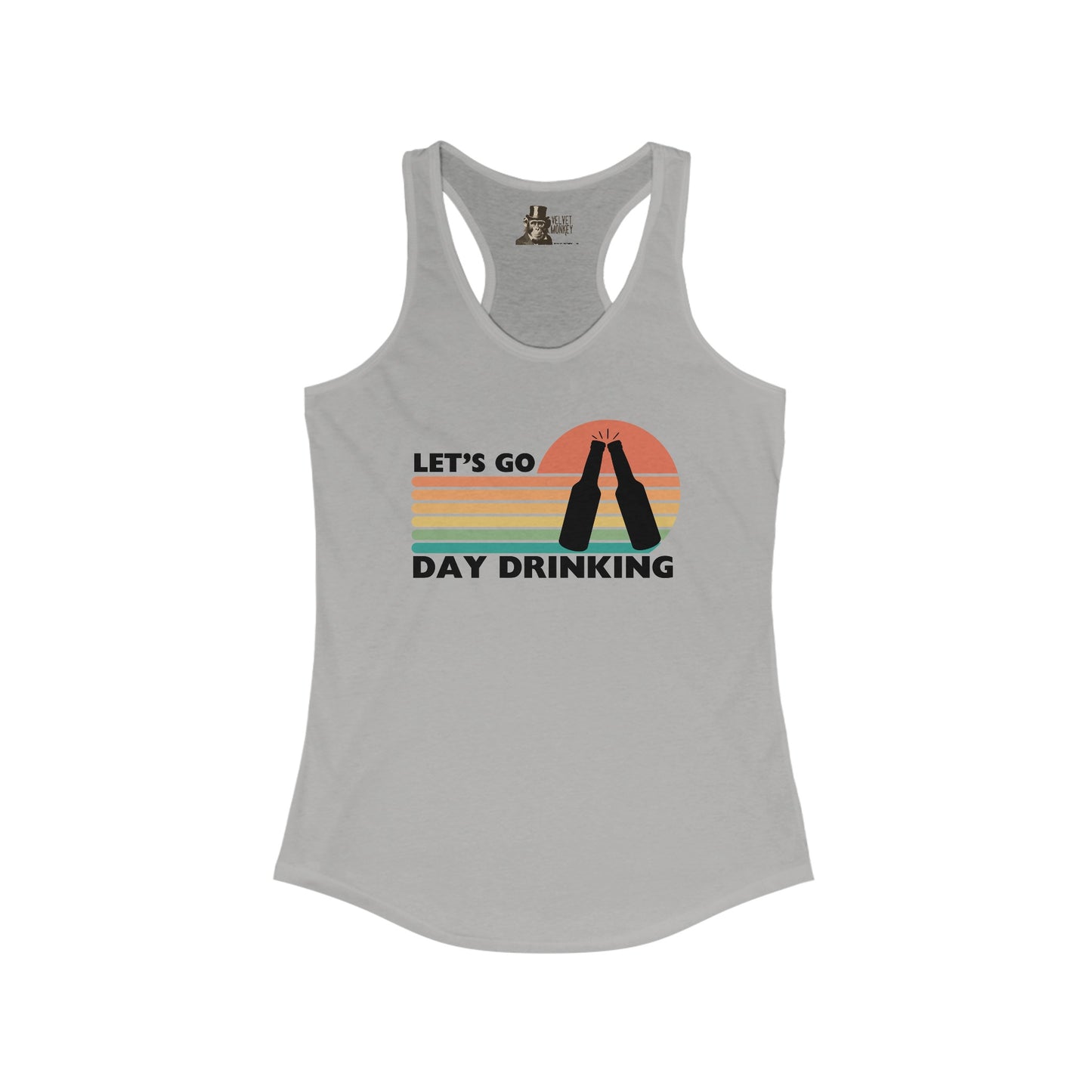 Let's Go Day Drinking Women's Racerback Tank