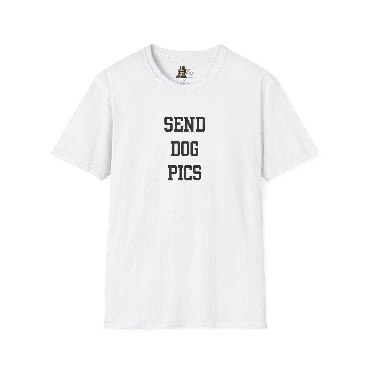 Send Dog Pics Men's T-Shirt