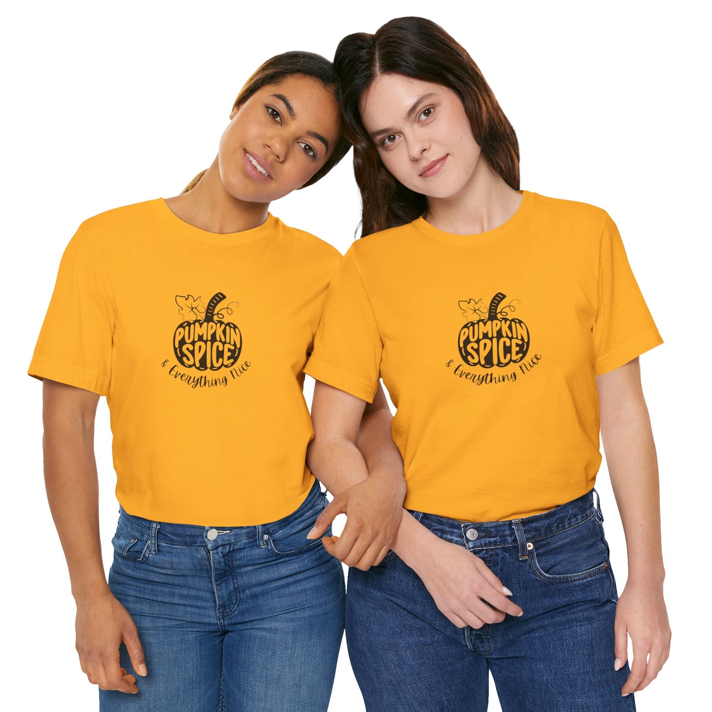 Pumpkin Spice & Everything Nice Women's Halloween Tee