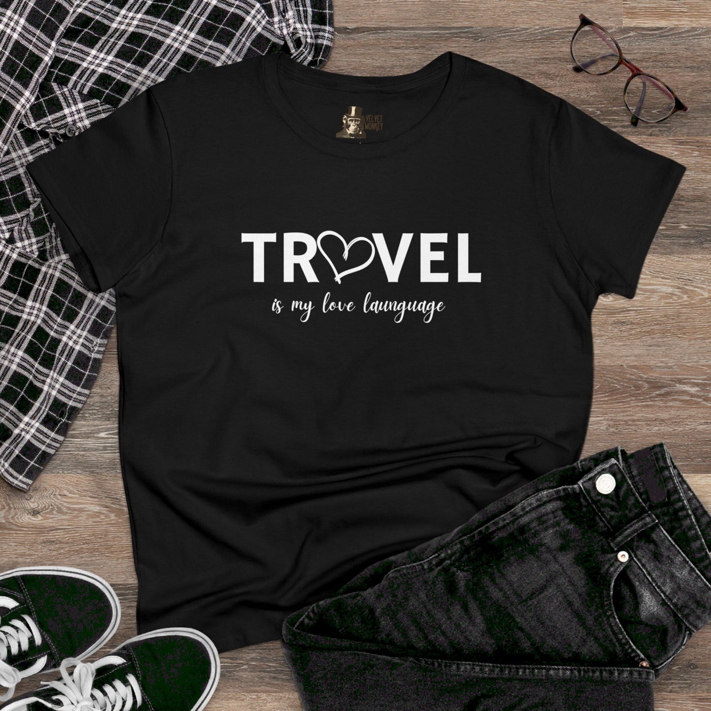 Travel Is My Love Language Women's Tee