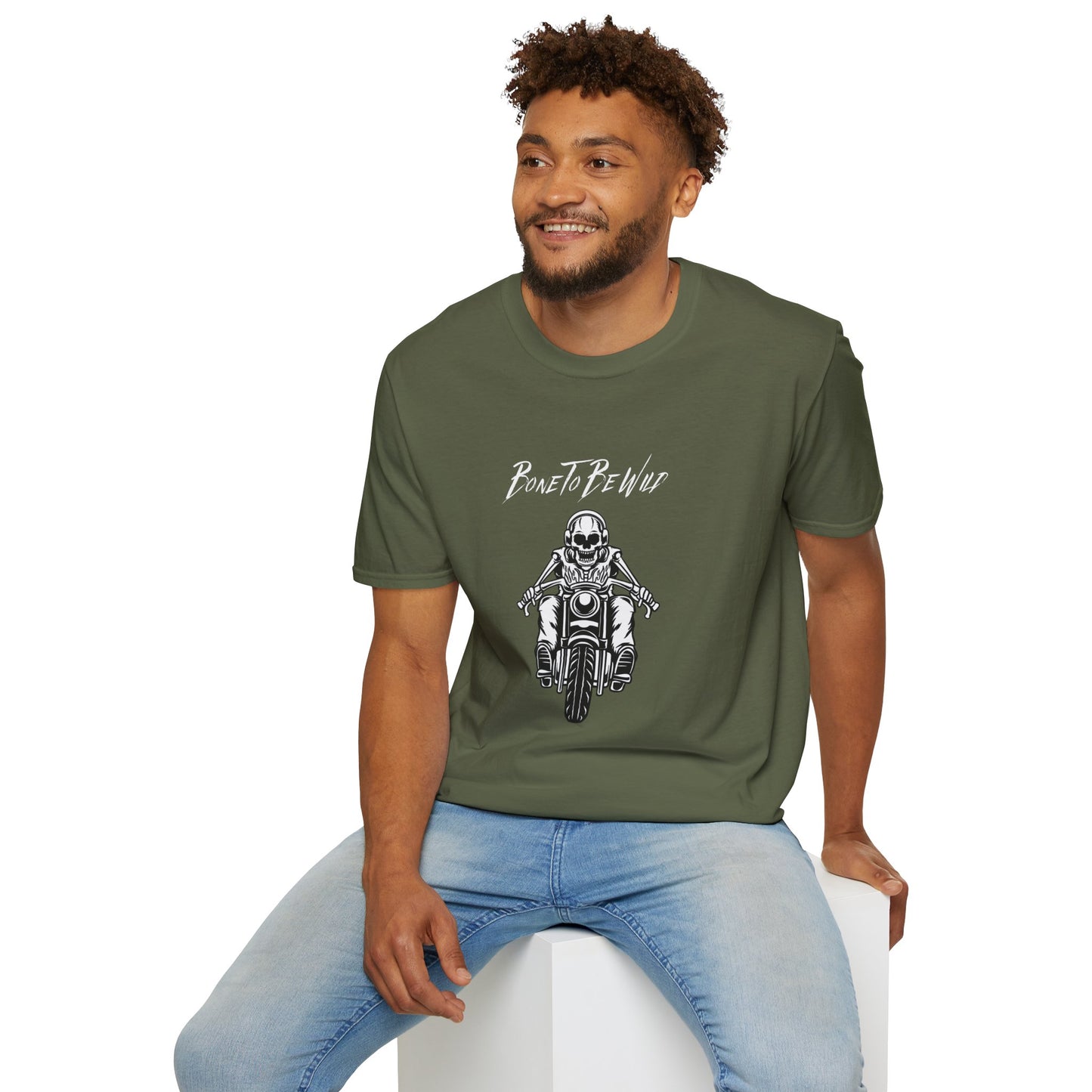 Bone To Be Wild Men's Halloween T-Shirt