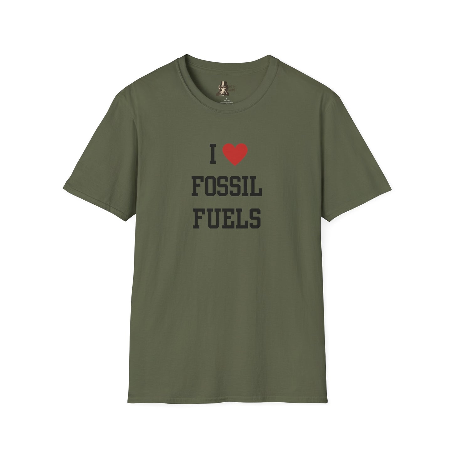 I ♥ Fossil Fuels Men's T-Shirt