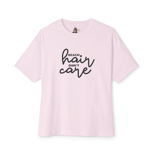 Beach Hair Don't Care Women's Oversized Boxy Tee