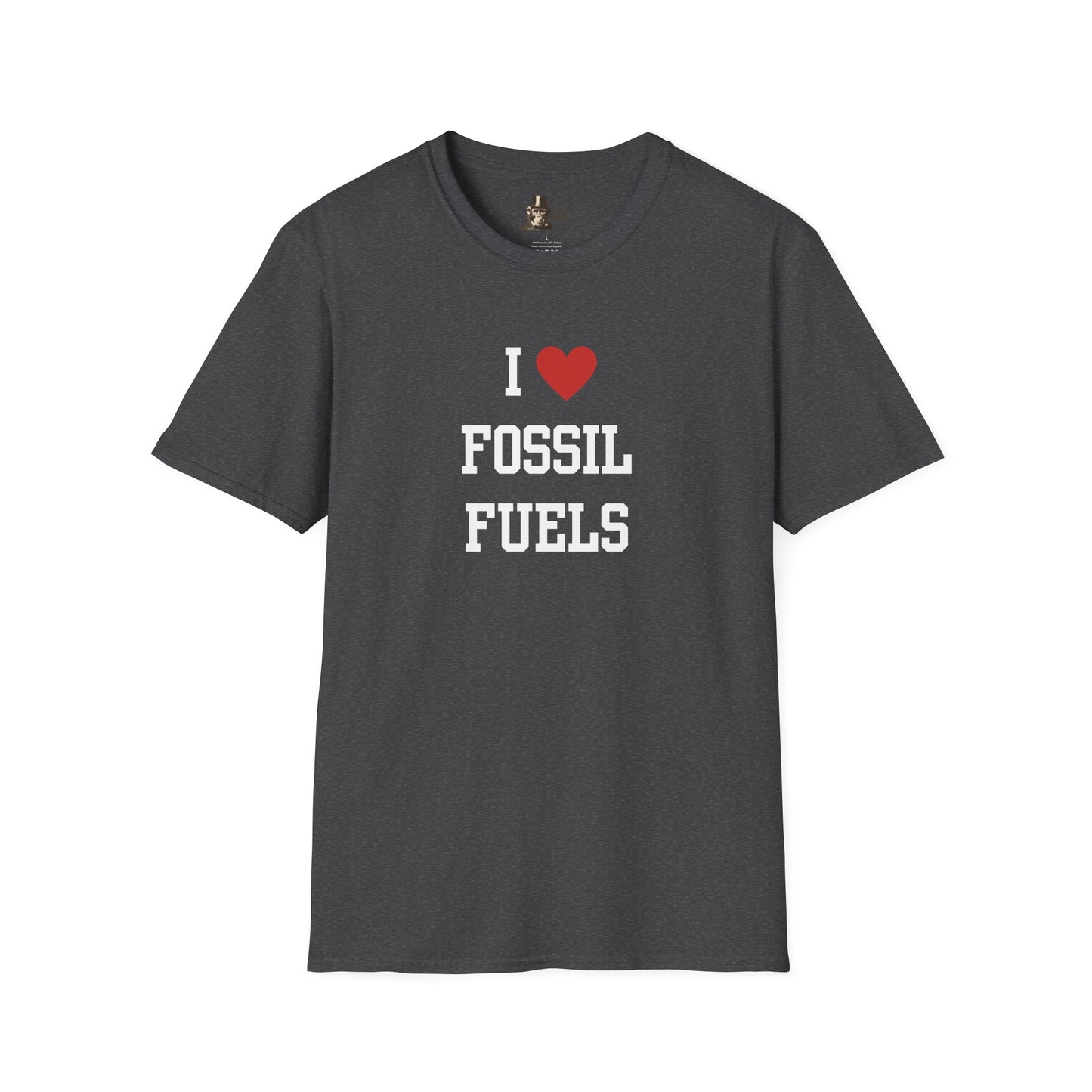 I ♥ Fossil Fuels Men's T-Shirt