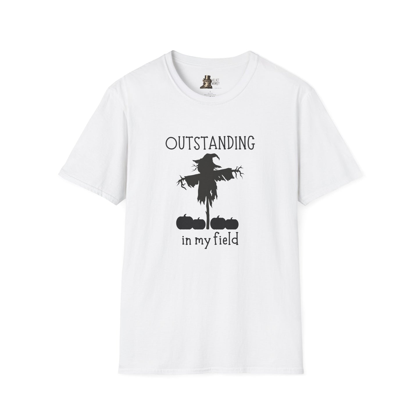 Outstanding In My Field Men's Halloween T-Shirt