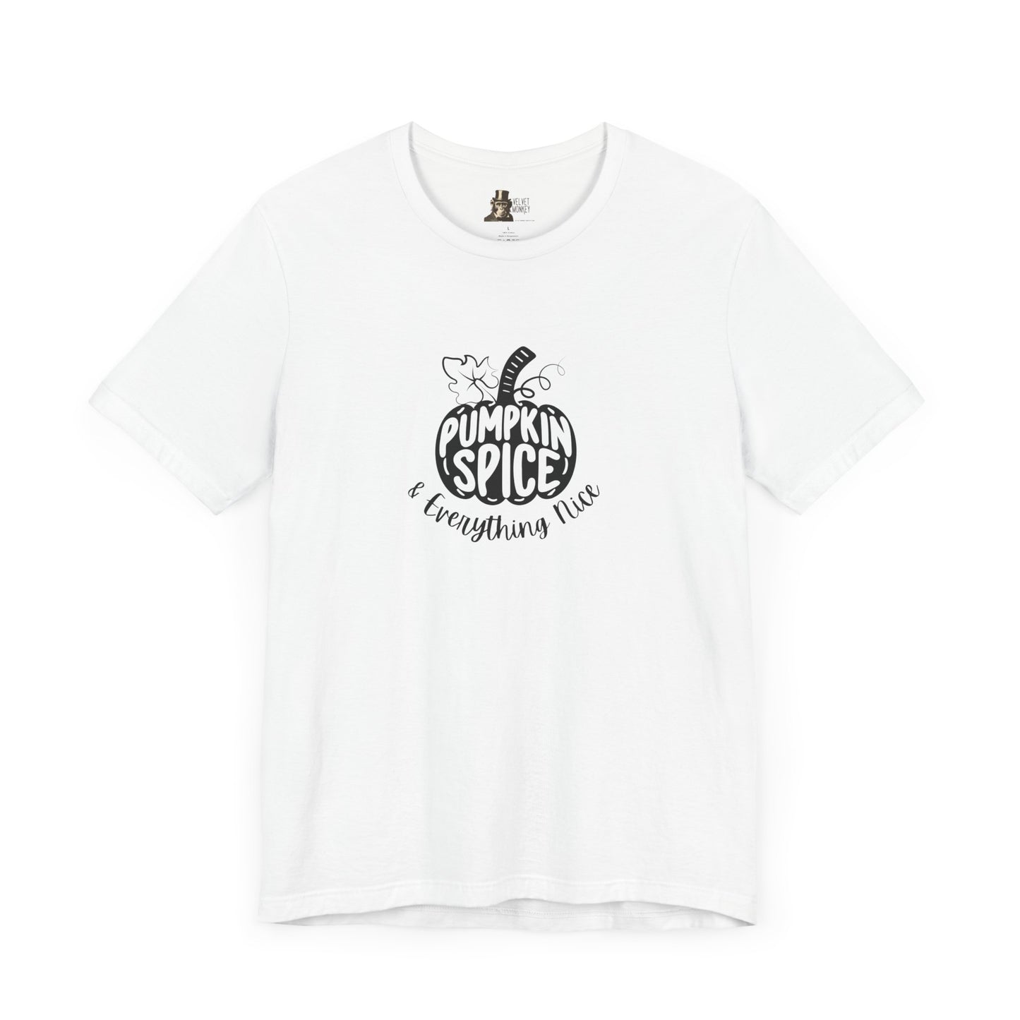 Pumpkin Spice & Everything Nice Women's Halloween Tee