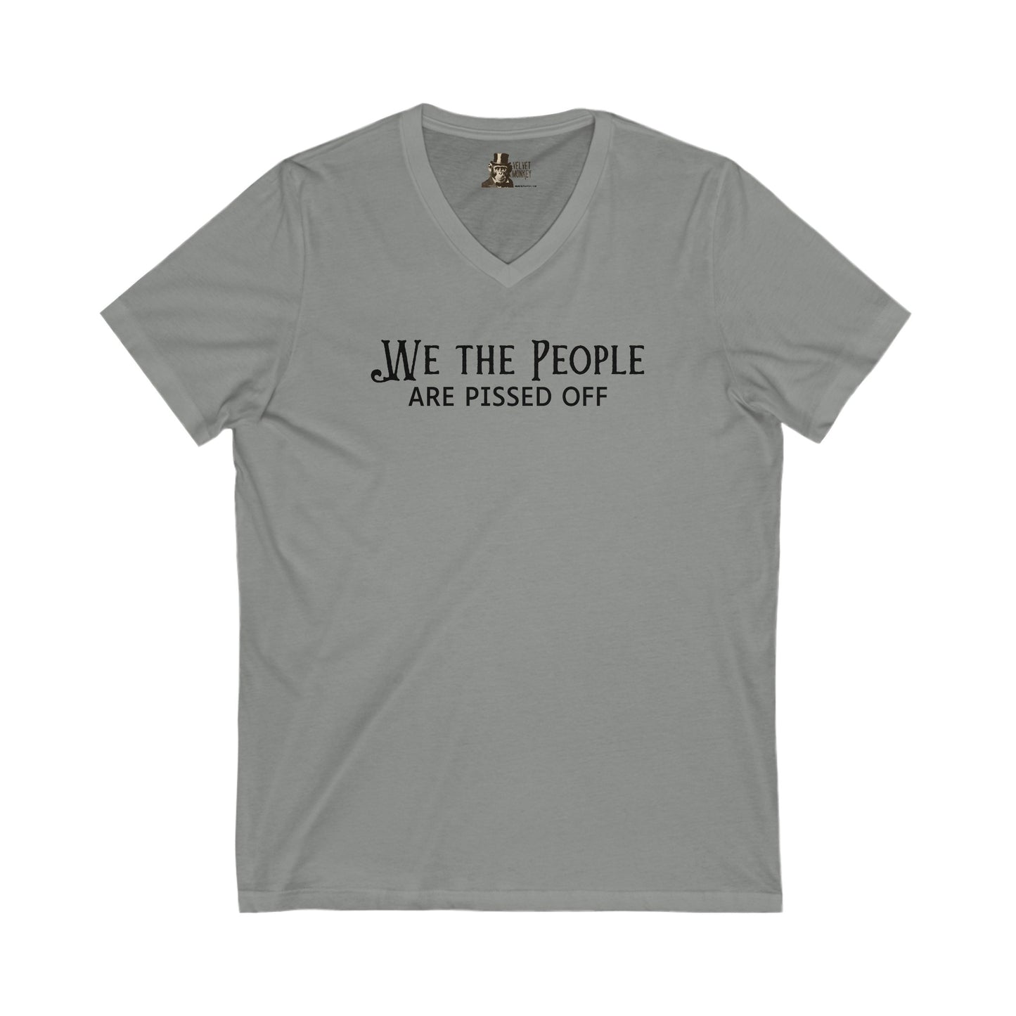 We The People Are Pissed Off Women's V-Neck Tee