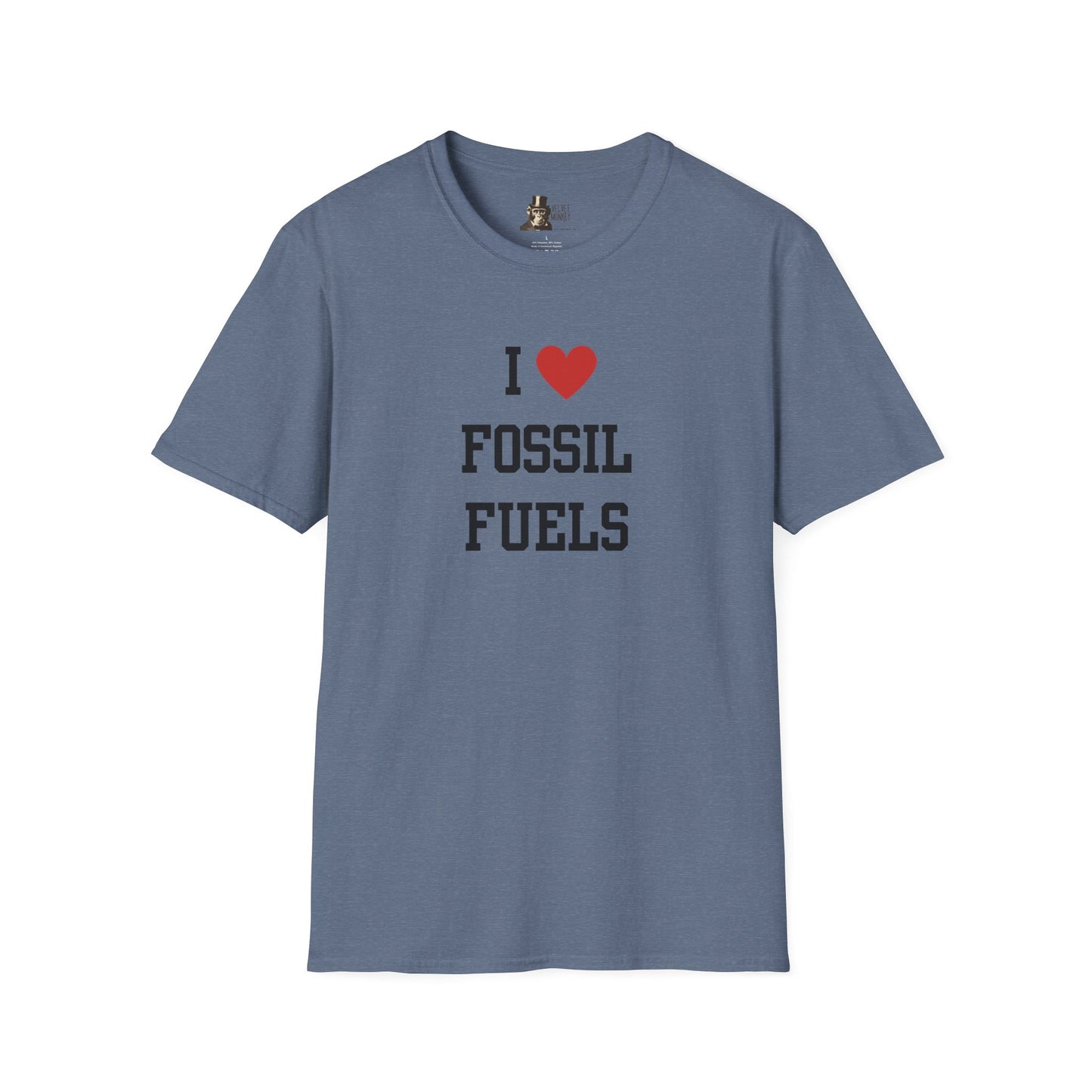 I ♥ Fossil Fuels Men's T-Shirt