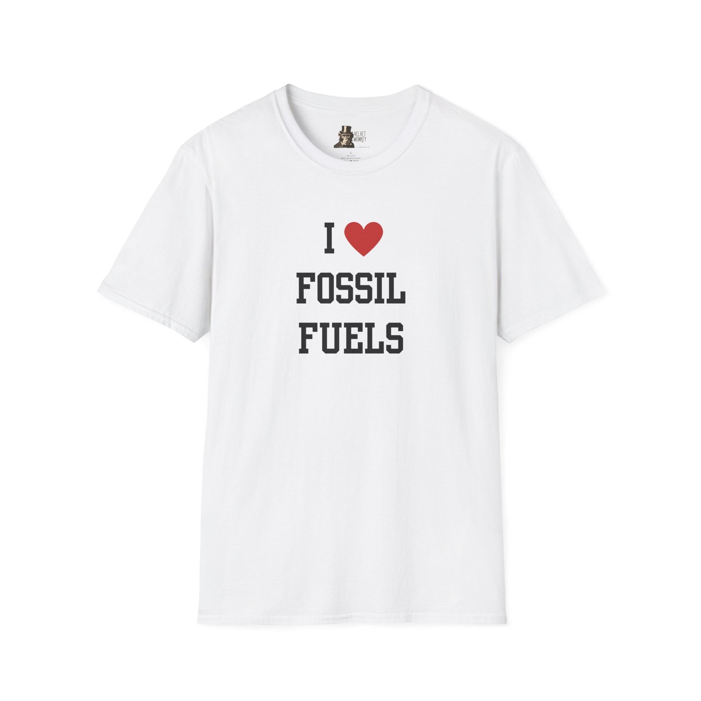 I ♥ Fossil Fuels Men's T-Shirt