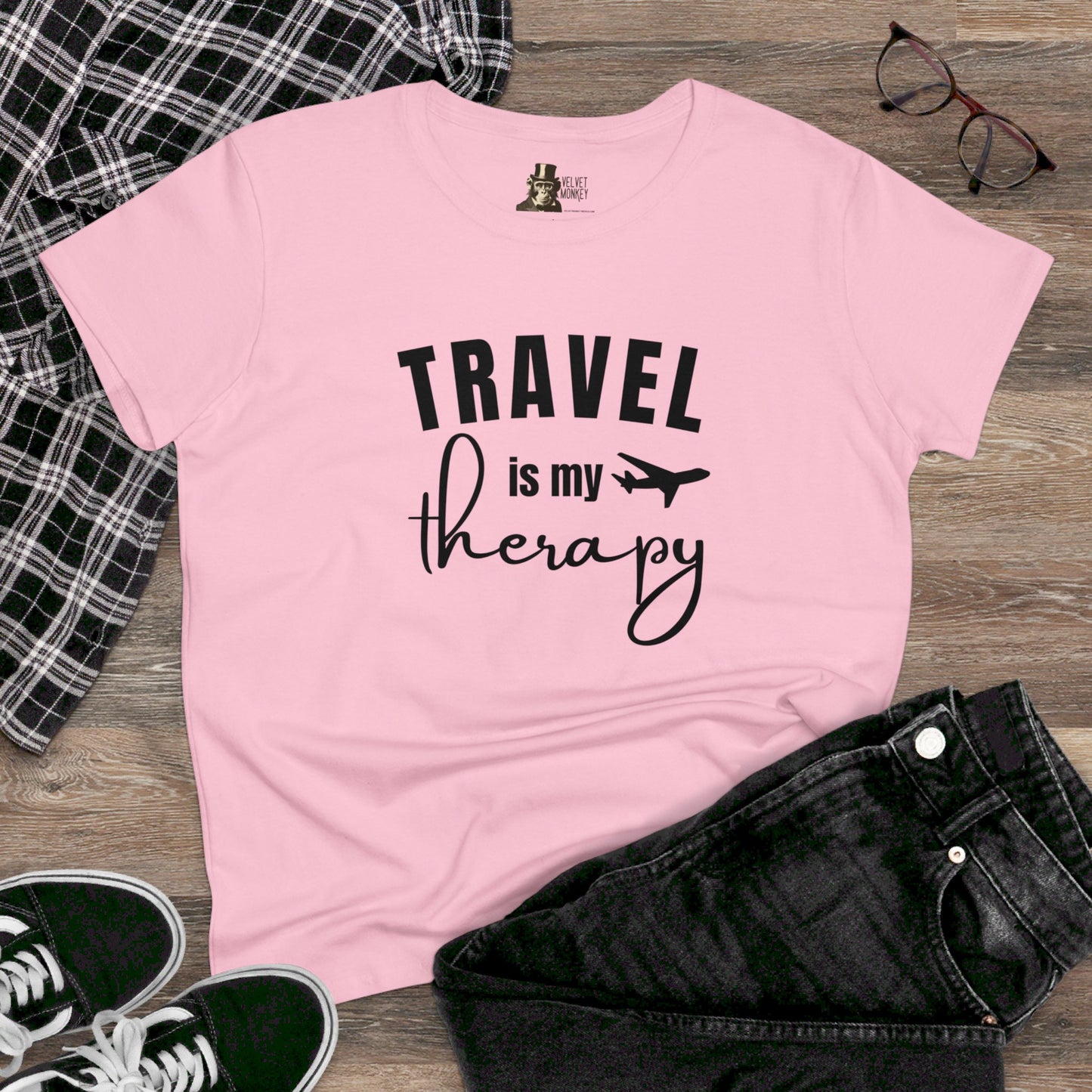 Travel Is My Therapy Women's Tee