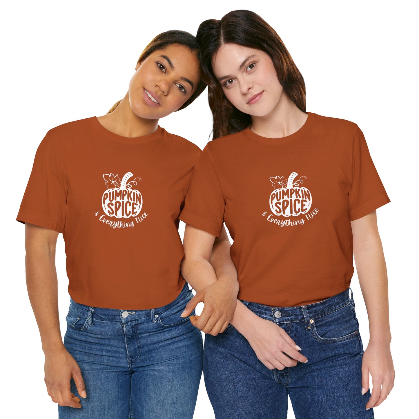 Pumpkin Spice & Everything Nice Women's Halloween Tee